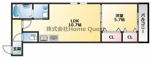 物件の間取り画像