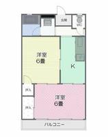 グラッセ前田1FAの間取り