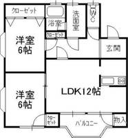 物件の間取り画像
