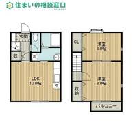 愛知県碧南市笹山町4丁目(アパート)の賃貸物件の間取り