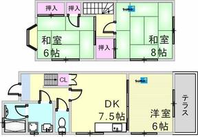 物件の間取り画像