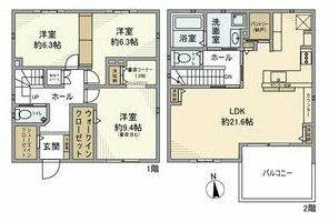 物件の間取り画像
