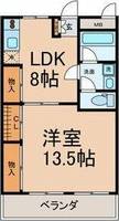 物件の間取り画像
