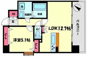 物件の間取り画像