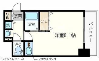 La Douceur難波東の間取り
