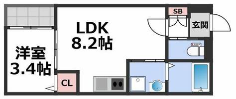 物件の間取り画像