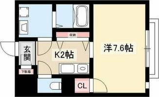 アーバンハイツ中町Ⅱ番館の間取り