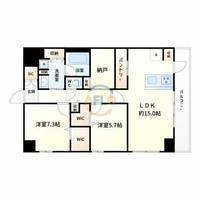 カルム小西Ⅴの間取り