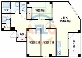 物件の間取り画像