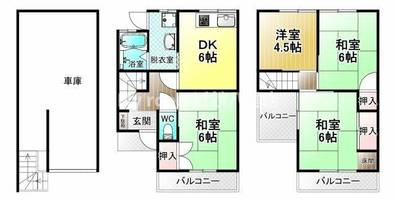 物件の間取り画像
