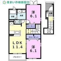 物件の間取り画像