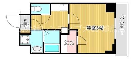 大阪府大阪市城東区中央1丁目(マンション)の賃貸物件の間取り