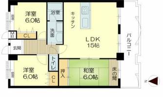 物件の間取り画像