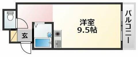 大阪府大阪市東淀川区瑞光5丁目(マンション)の賃貸物件の間取り