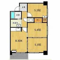 リトル札幌502の間取り