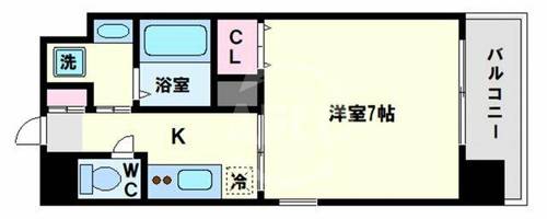 PARK HILLS玉造Kalmiaの間取り