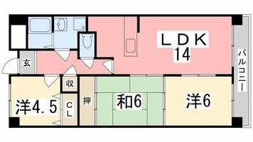 物件の間取り画像