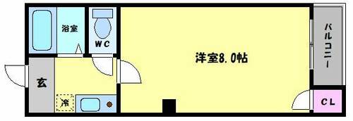 ル・パラ九条の間取り