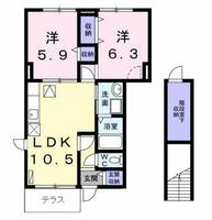 サンライトⅡの間取り