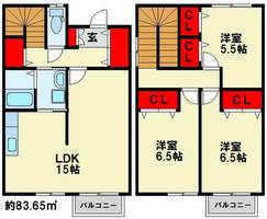 物件の間取り画像