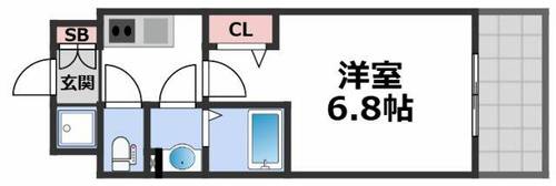 フォーリアライズ大阪ミッテの間取り