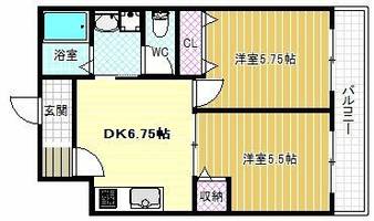 物件の間取り画像