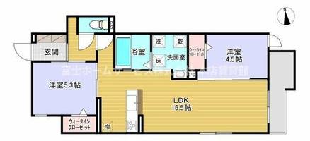 物件の間取り画像