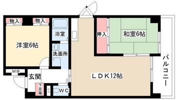 物件の間取り画像