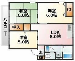 物件の間取り画像