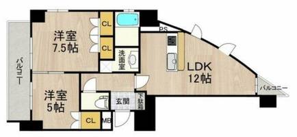 物件の間取り画像