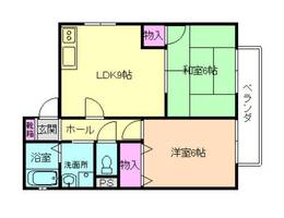 大阪府豊中市桜の町5丁目(アパート)の賃貸物件の間取り