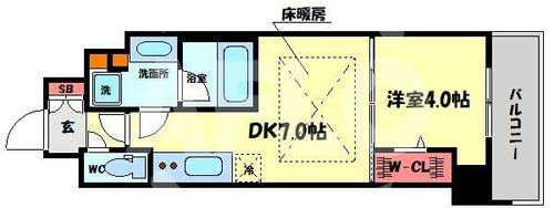 物件の間取り画像