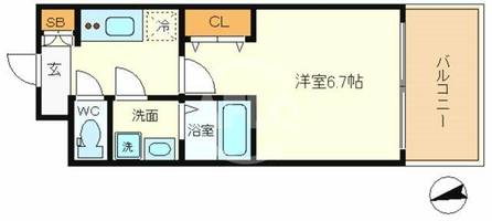 物件の間取り画像