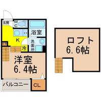 ソレイユ 中村日赤101の間取り