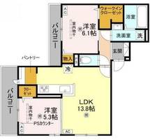 物件の間取り画像