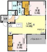 物件の間取り画像