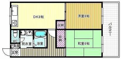 ドリームスクエアの間取り