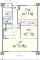 クレセントコートの間取り