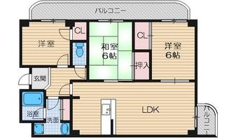 物件の間取り画像