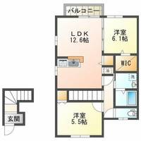 クオーレⅠの間取り