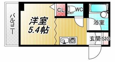 プレアール八尾本町の間取り