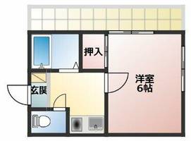 キャメルコートBの間取り