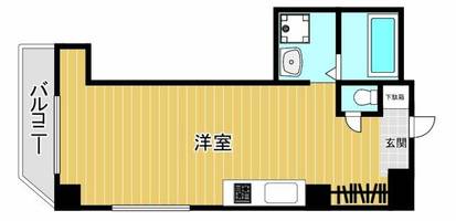 アイクラフト8階801の間取り