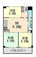 サンライフつちや202の間取り
