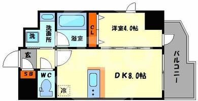 物件の間取り画像