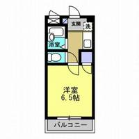 エルディム横川Ⅱの間取り