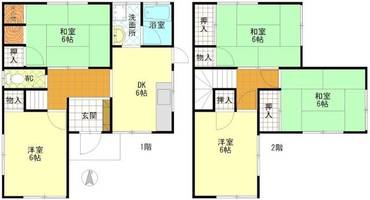 物件の間取り画像