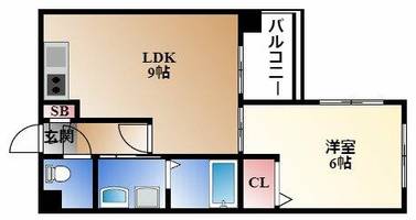 物件の間取り画像