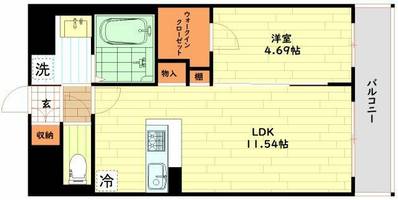 物件の間取り画像