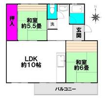 物件の間取り画像